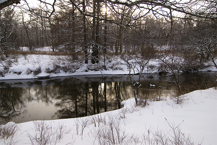 nikko winter river